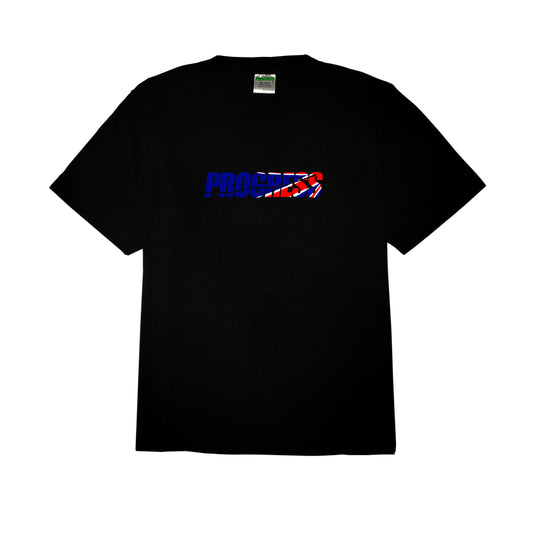 PROGRESS® Logo Tee "Anarchy" (Black)
