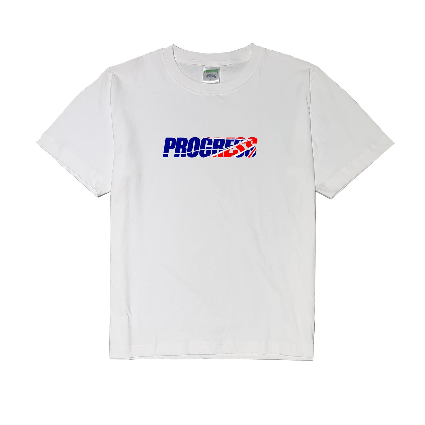 PROGRESS® Logo Tee "Anarchy" White