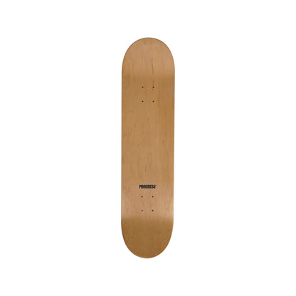 PROGRESS® Logo Skate Deck Black