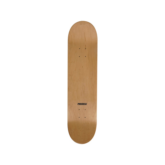 PROGRESS® Logo Skate Deck Black