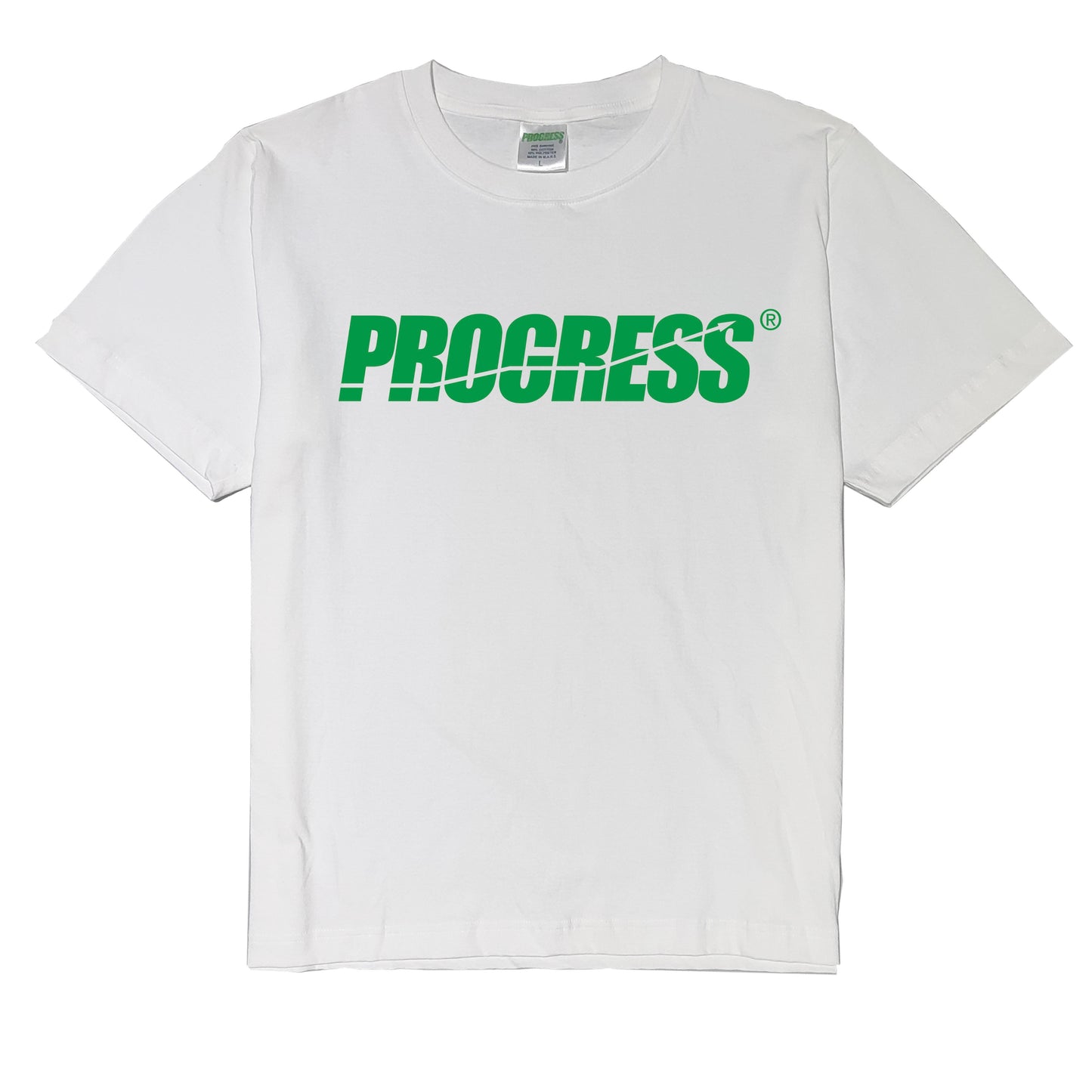 PROGRESS® 3D Logo Tee White