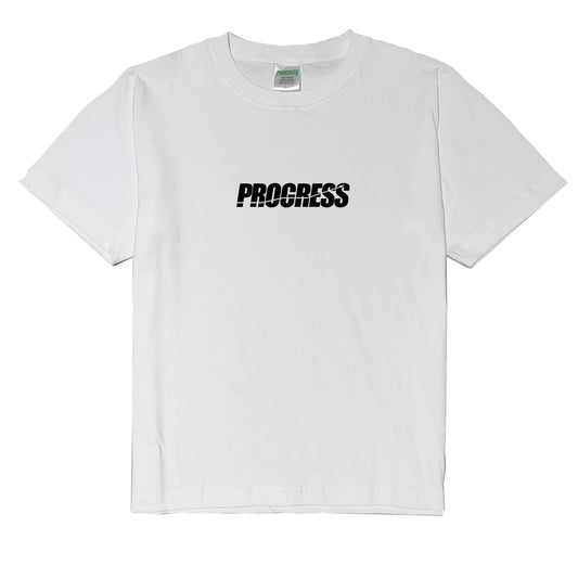 PROGRESS® Logo Tee Black on White