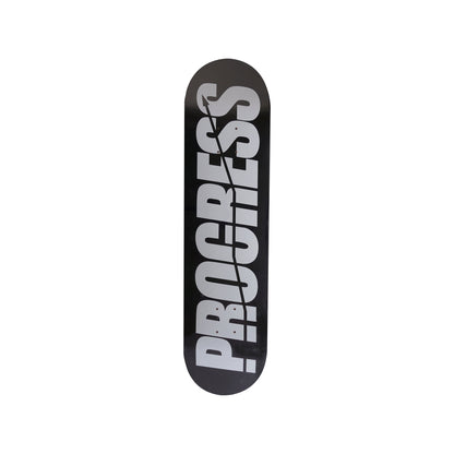 PROGRESS® Logo Skate Deck Black