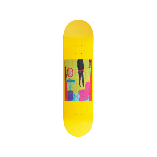 Yeokaa for PROGRESS® "Mirror Selfie" Skate Deck Yellow (2018)